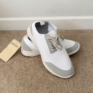 MUJI Lightweight Trainers - Off White/Gray - 25cm/8.5-9US